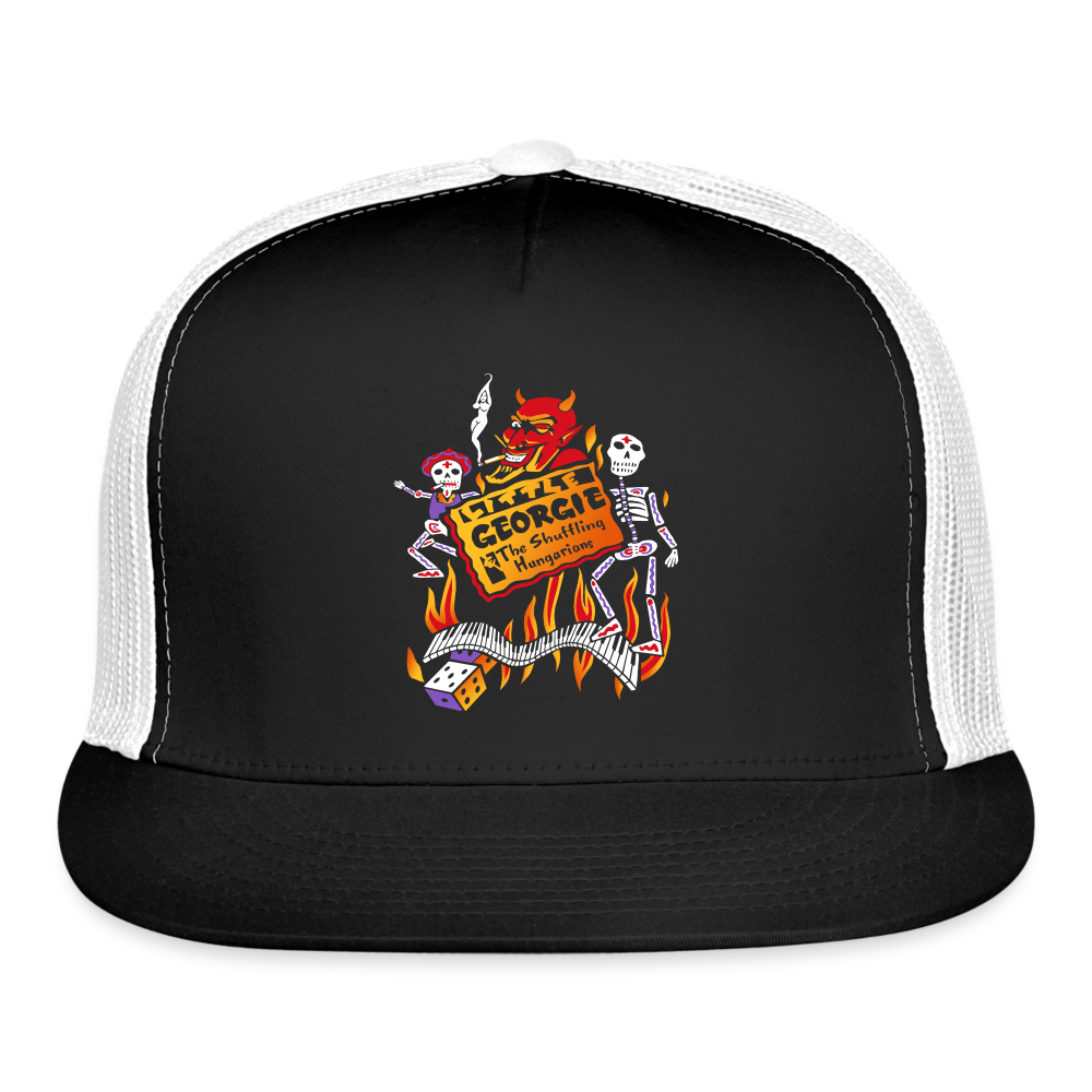 Little Georgie Devil - Trucker Cap - black/white