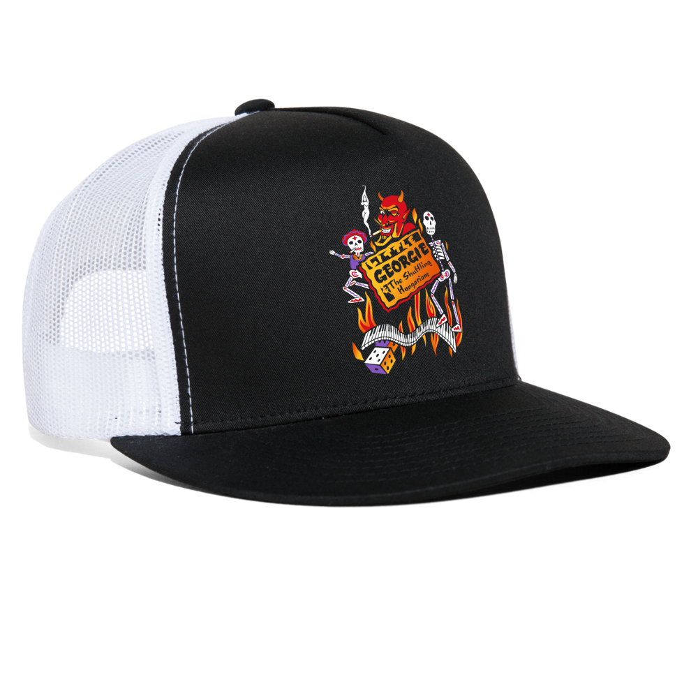 Little Georgie Devil - Trucker Cap - black/white