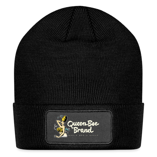 Patch Beanie - black