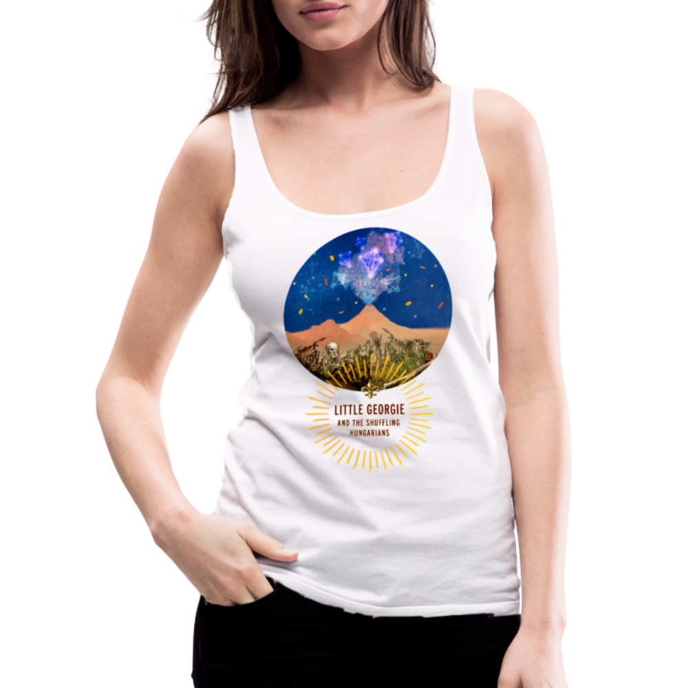 "Tear It Down" Women’s Premium Tank Top - white