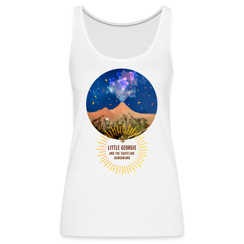 "Tear It Down" Women’s Premium Tank Top - white