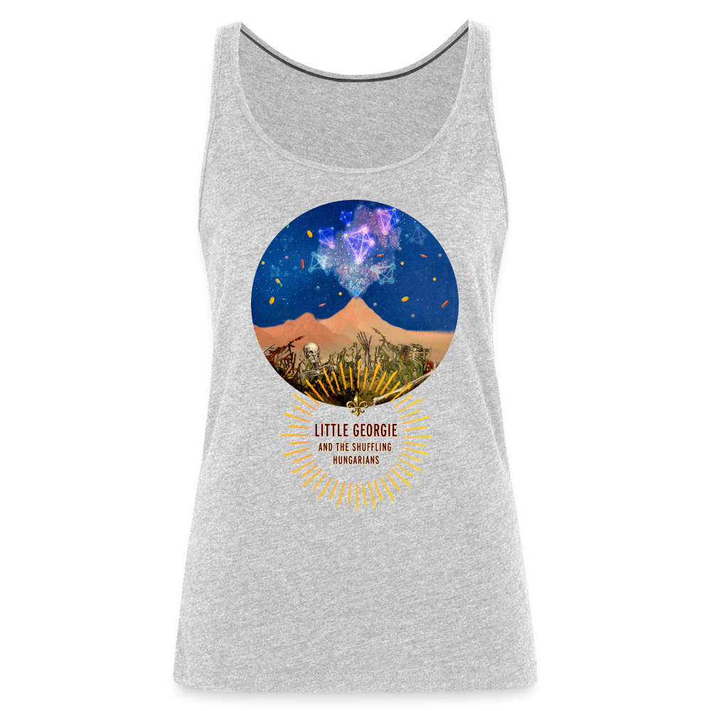 "Tear It Down" Women’s Premium Tank Top - heather gray