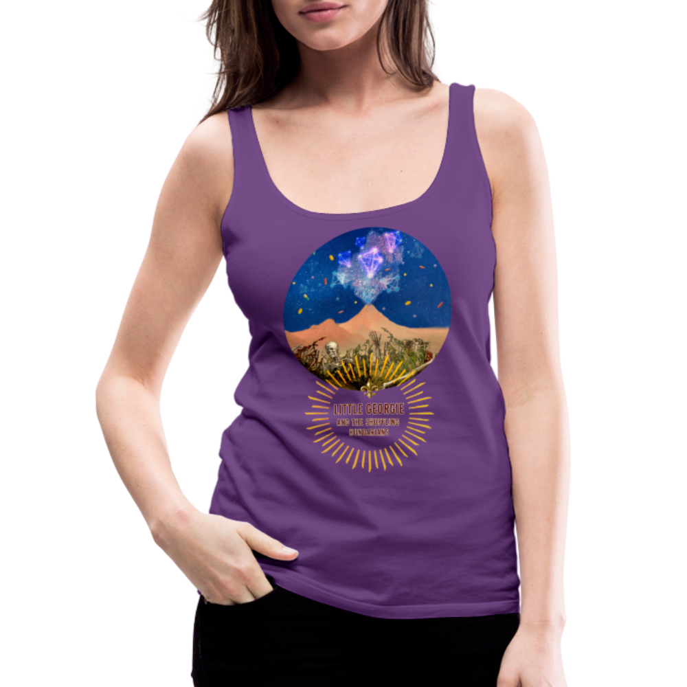 "Tear It Down" Women’s Premium Tank Top - purple