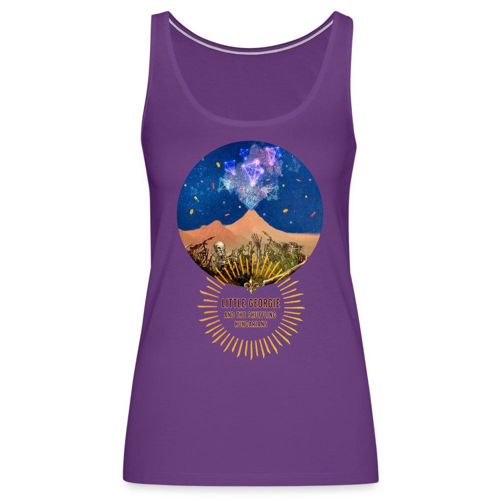 "Tear It Down" Women’s Premium Tank Top - purple