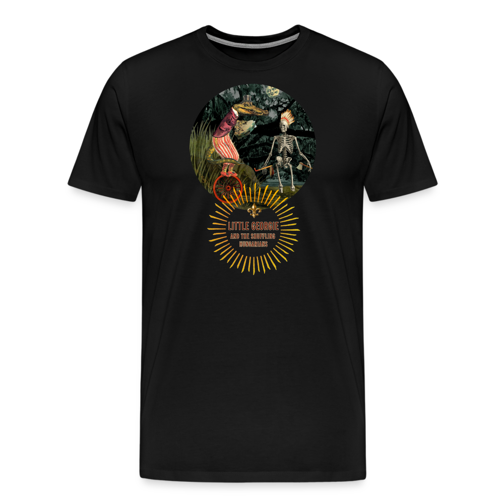 "Funky Indian" Men's Premium T-Shirt - black