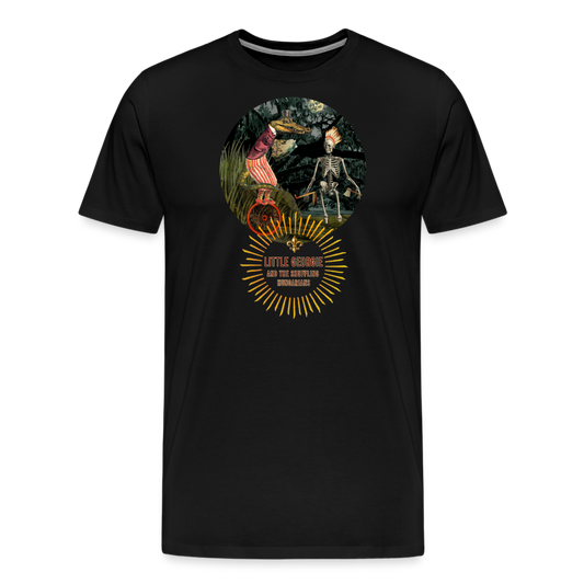 "Funky Indian" Men's Premium T-Shirt - black