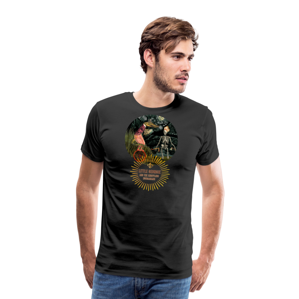 "Funky Indian" Men's Premium T-Shirt - black