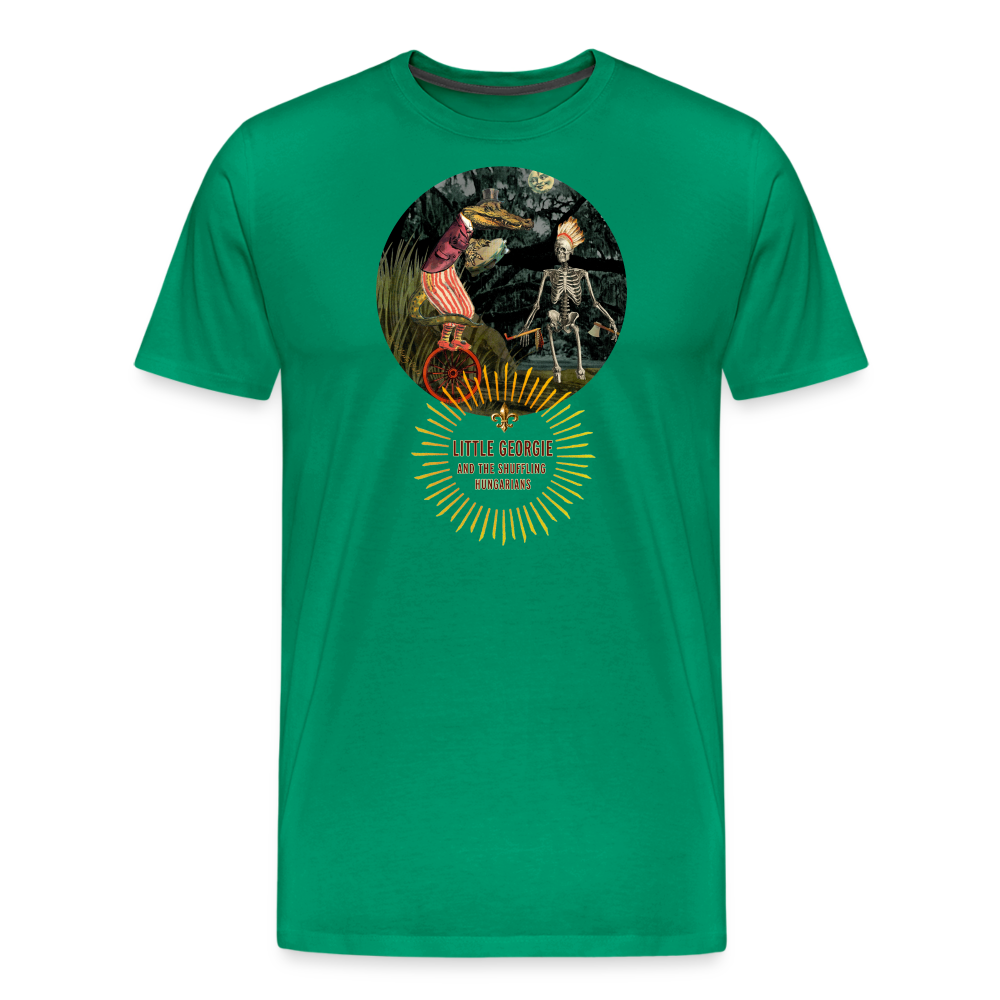 "Funky Indian" Men's Premium T-Shirt - kelly green