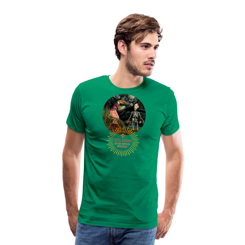 "Funky Indian" Men's Premium T-Shirt - kelly green