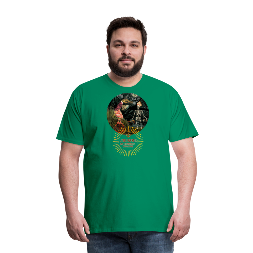 "Funky Indian" Men's Premium T-Shirt - kelly green