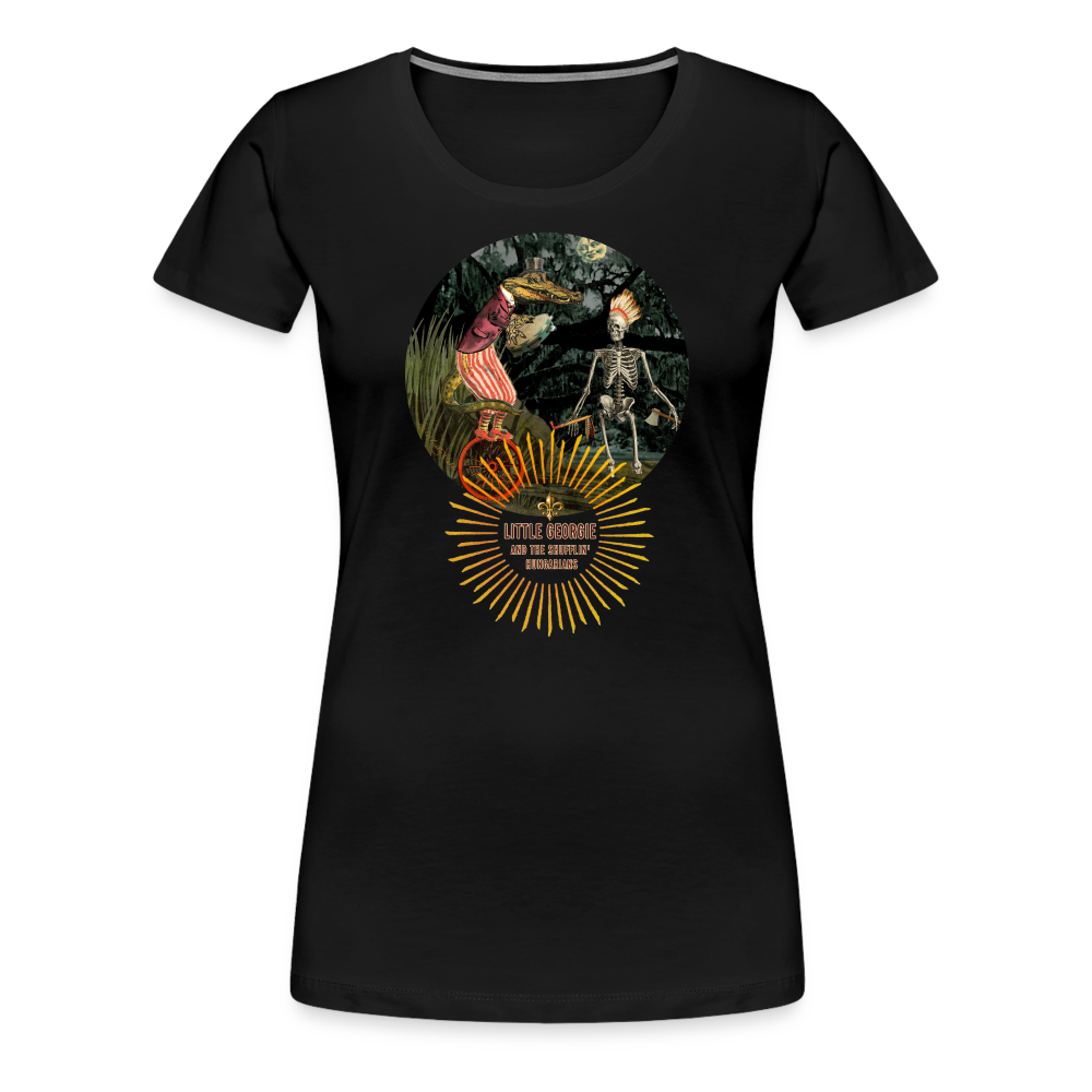 "Funky Indian" Women’s Premium T-Shirt - black