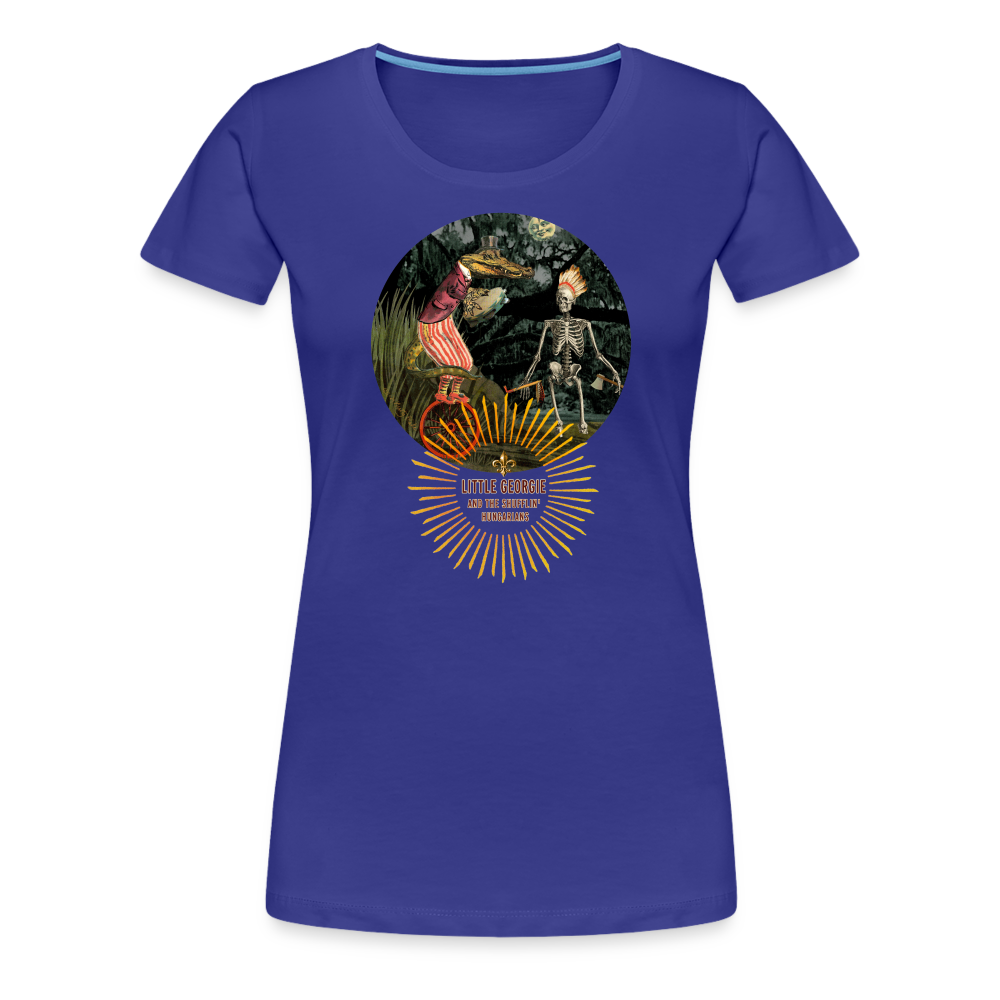 "Funky Indian" Women’s Premium T-Shirt - royal blue