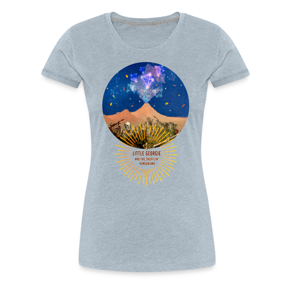 "Tear It Down" Women’s Premium T-Shirt - heather ice blue