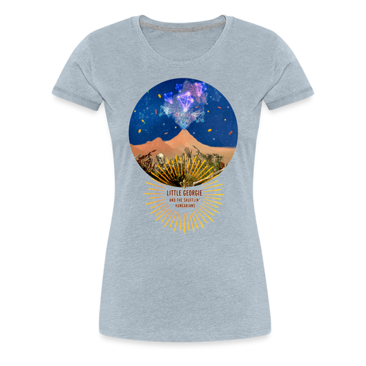 "Tear It Down" Women’s Premium T-Shirt - heather ice blue